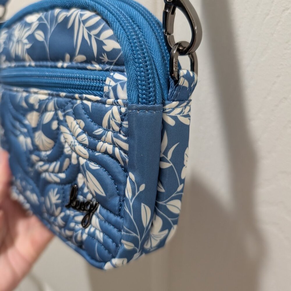 Lug Super Coupe Convertible Crossbody - Flourish Blue - Picture 8 of 10